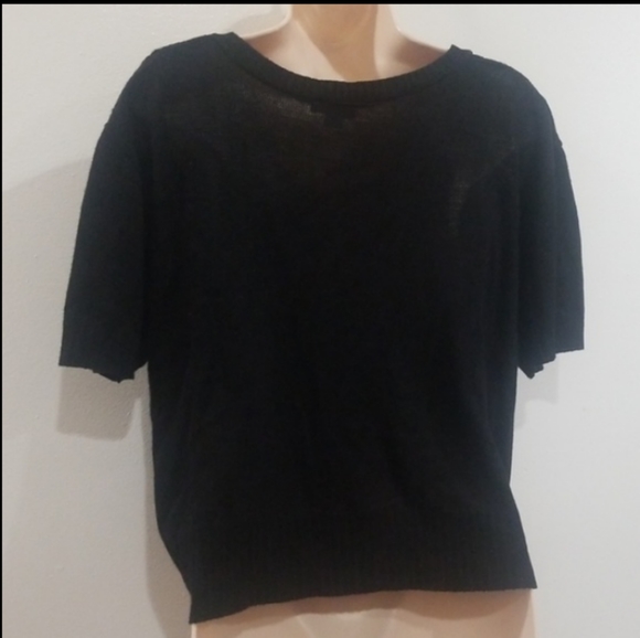 Gabriel New York women's black cable knit sweater - Picture 10 of 16